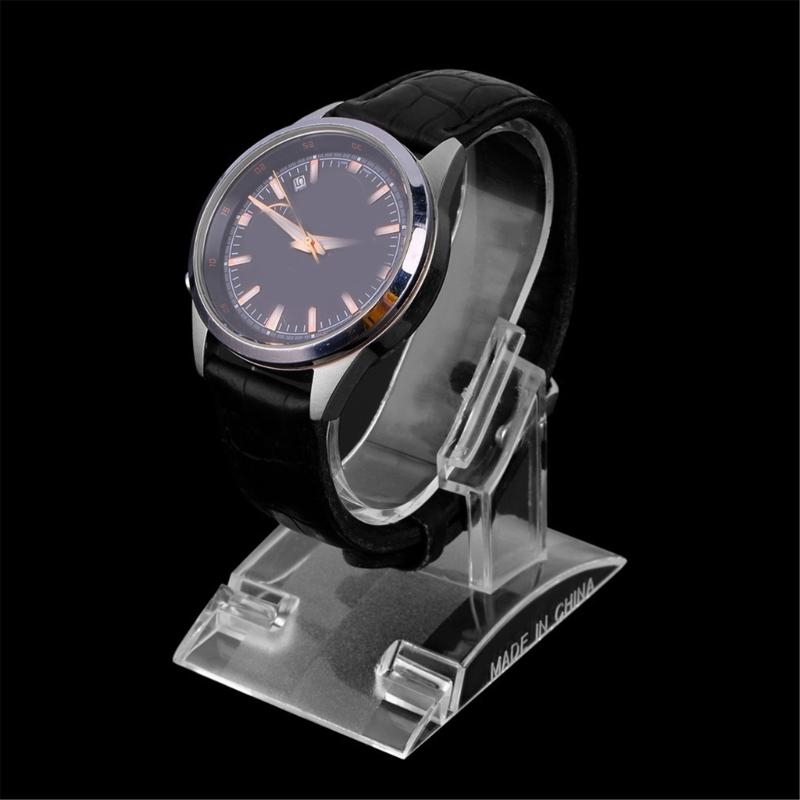 Jewelry And Watches Inc - Estante exhibición reloj plástico transparente, soporte
