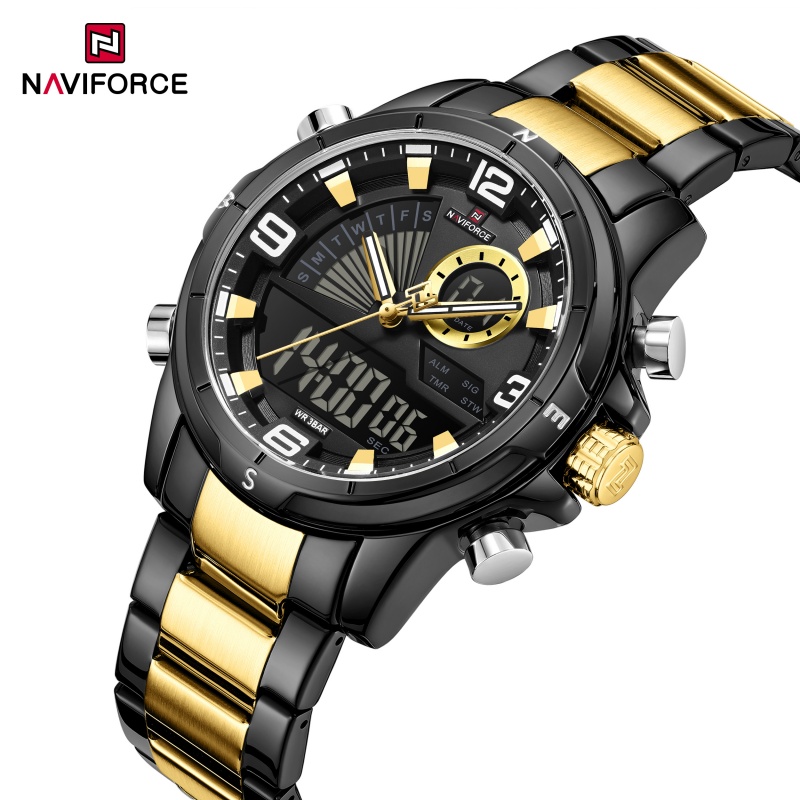 Watch Display Box - Reloj NAVIFORCE con doble pantalla para