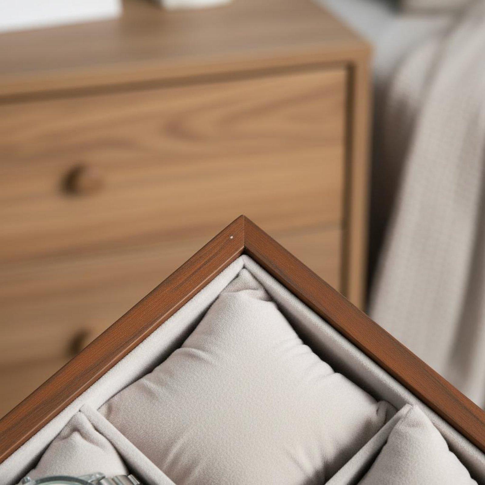 Caja de Madera para Relojes y  - Watch Display Box reseña y precio