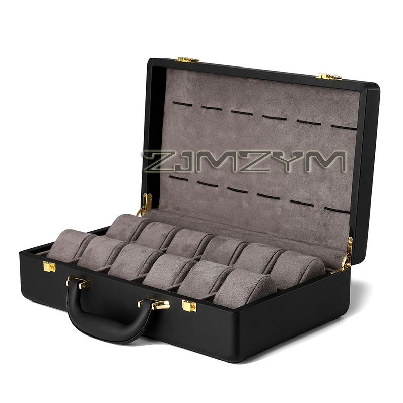 Caja para 12 Relojes, Estuche  - Watch Display Box reseña y precio